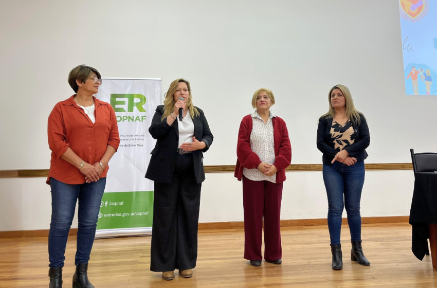  Inició al ciclo de capacitaciones del Programa Vínculos sobre cuidado y vida familiar en Villaguay