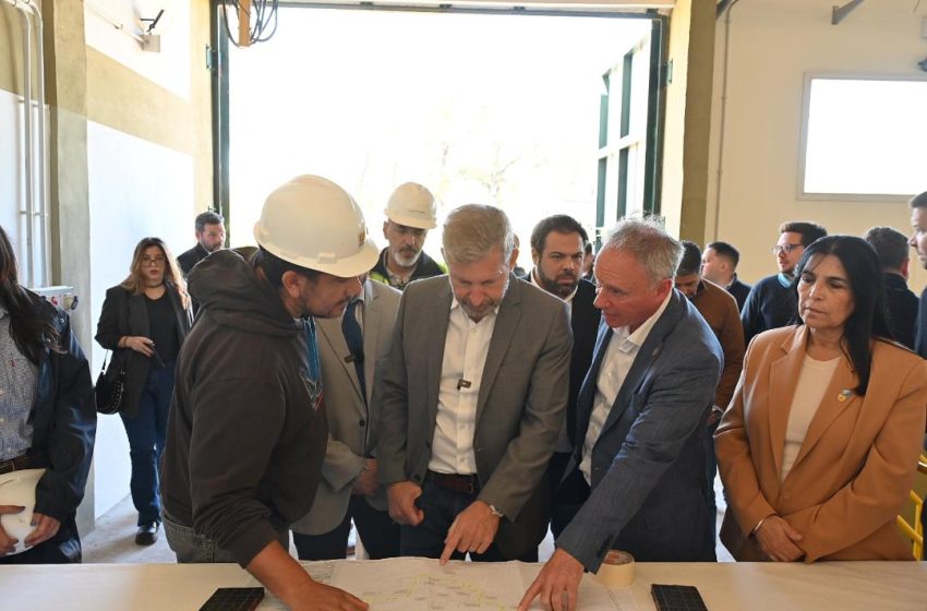  Reactivan obra para culminar la nueva planta potabilizadora de agua en Concordia