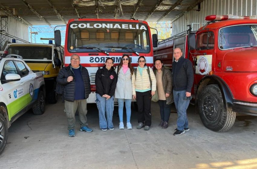  La provincia y el municipio de Colonia Elía coordinan gestiones con diversas instituciones de esa localidad